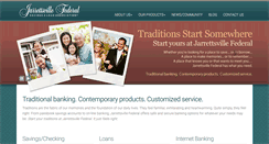 Desktop Screenshot of jarrettsvillefederal.com